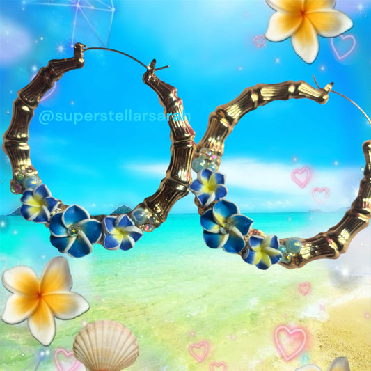 “blue dream” plumeria bambooz