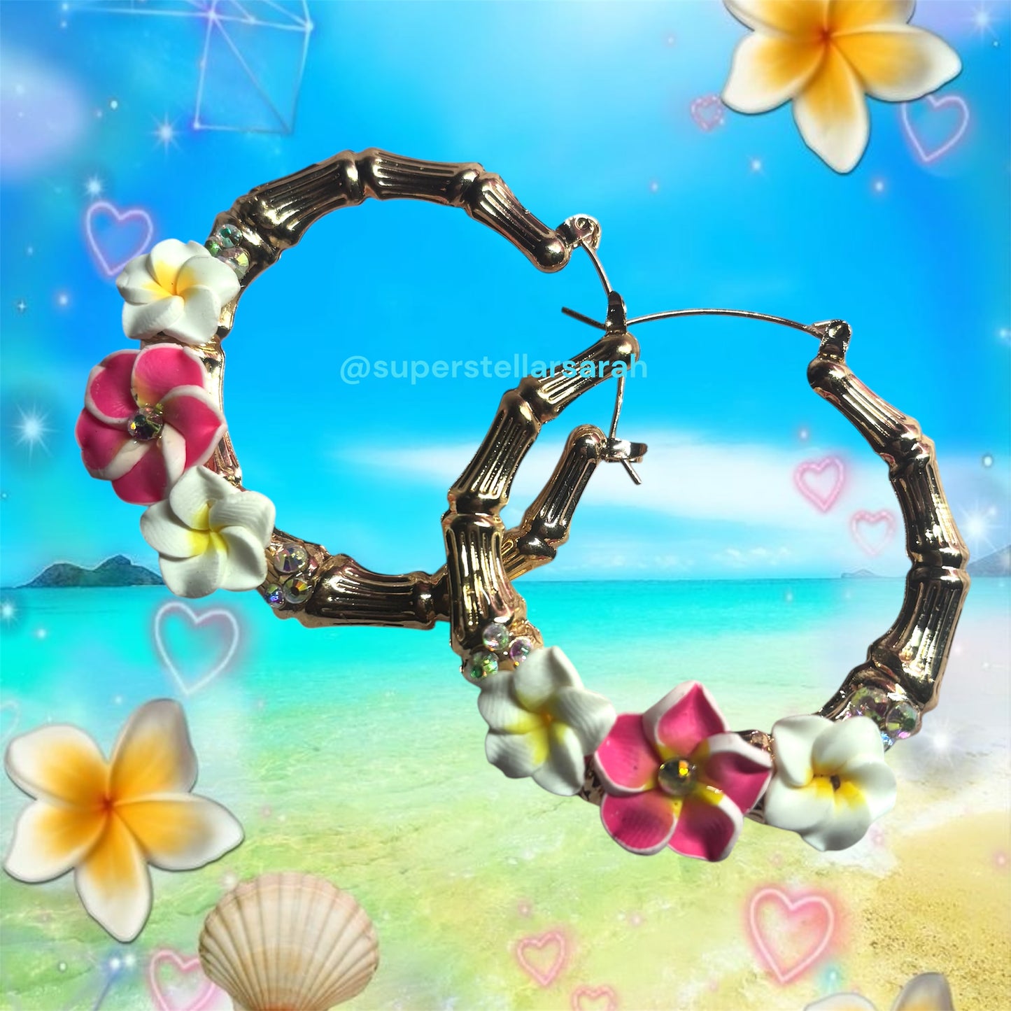 “island girl” plumeria bambooz